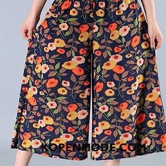 Broeken Dames Casual Broek Zomer 2018 Slim Fit Dunne Eenvoudige Blauw