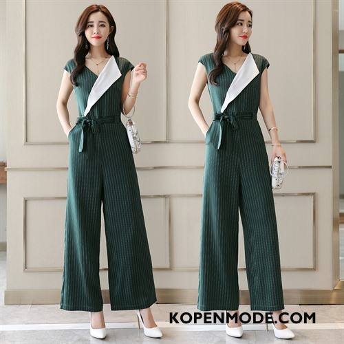 Broeken Dames Elegante Casual Broek Mooi Trend Zomer Straat Groen