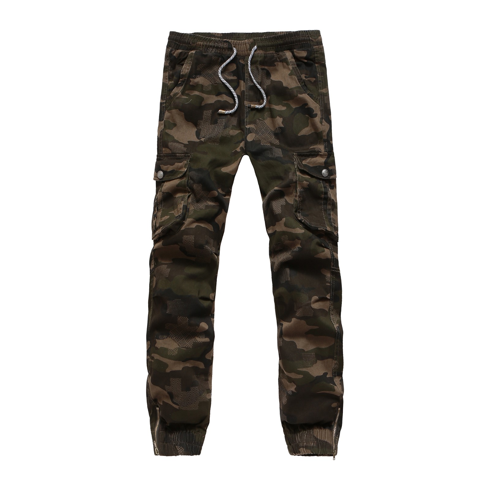 Broeken Heren 2018 Casual Mannen Jeugd Herfst Potlood Broek Legergroene Camouflage