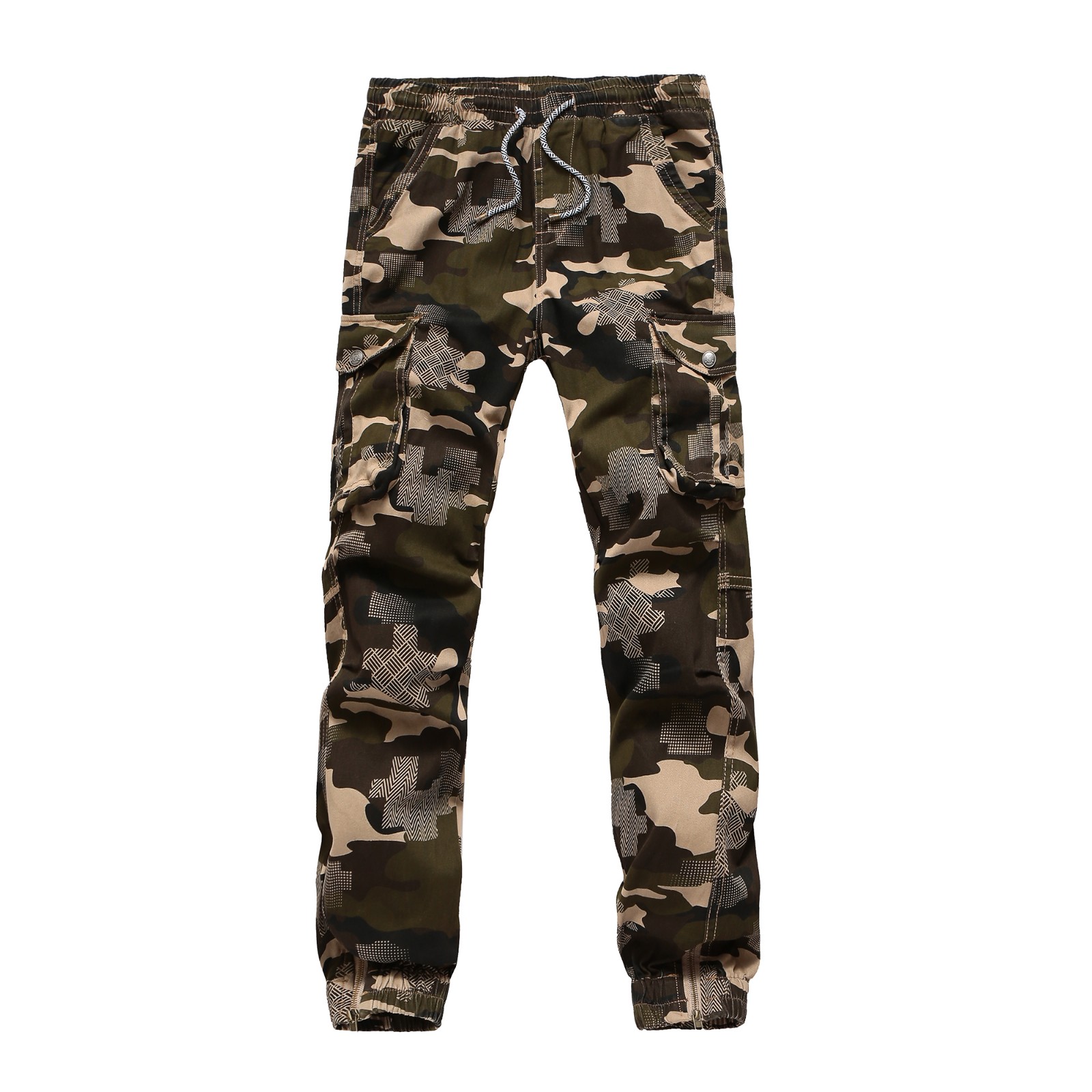 Broeken Heren 2018 Casual Mannen Jeugd Herfst Potlood Broek Legergroene Camouflage