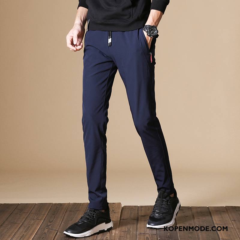 Broeken Heren Casual Broek Blauw Zwart Grijs