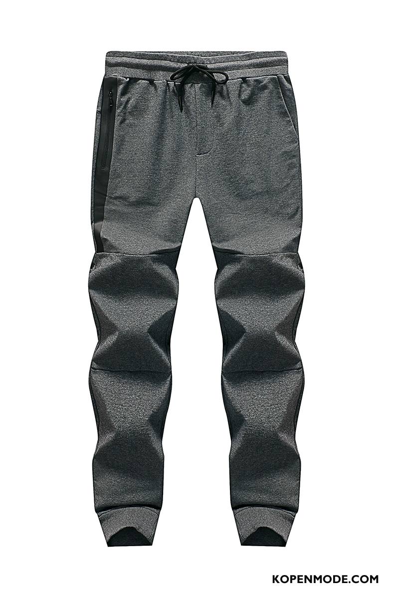 Broeken Heren Casual Broek Grijs