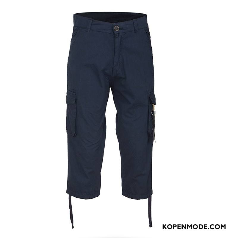 Broeken Heren Casual Broek Mannen Cargo Broek 2018 Meer Zakken Zomer Legergroene