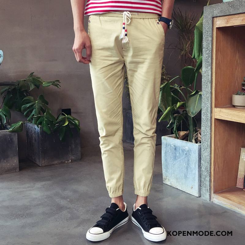 Broeken Heren Casual Broek Nieuw 2018 Winter Herfst Grijs