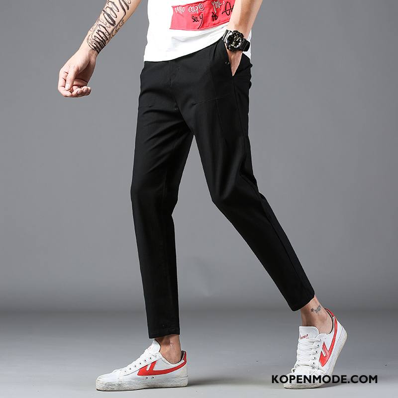 Broeken Heren Casual Mode Nieuw Zomer Joggingbroek Casual Broek Grijs