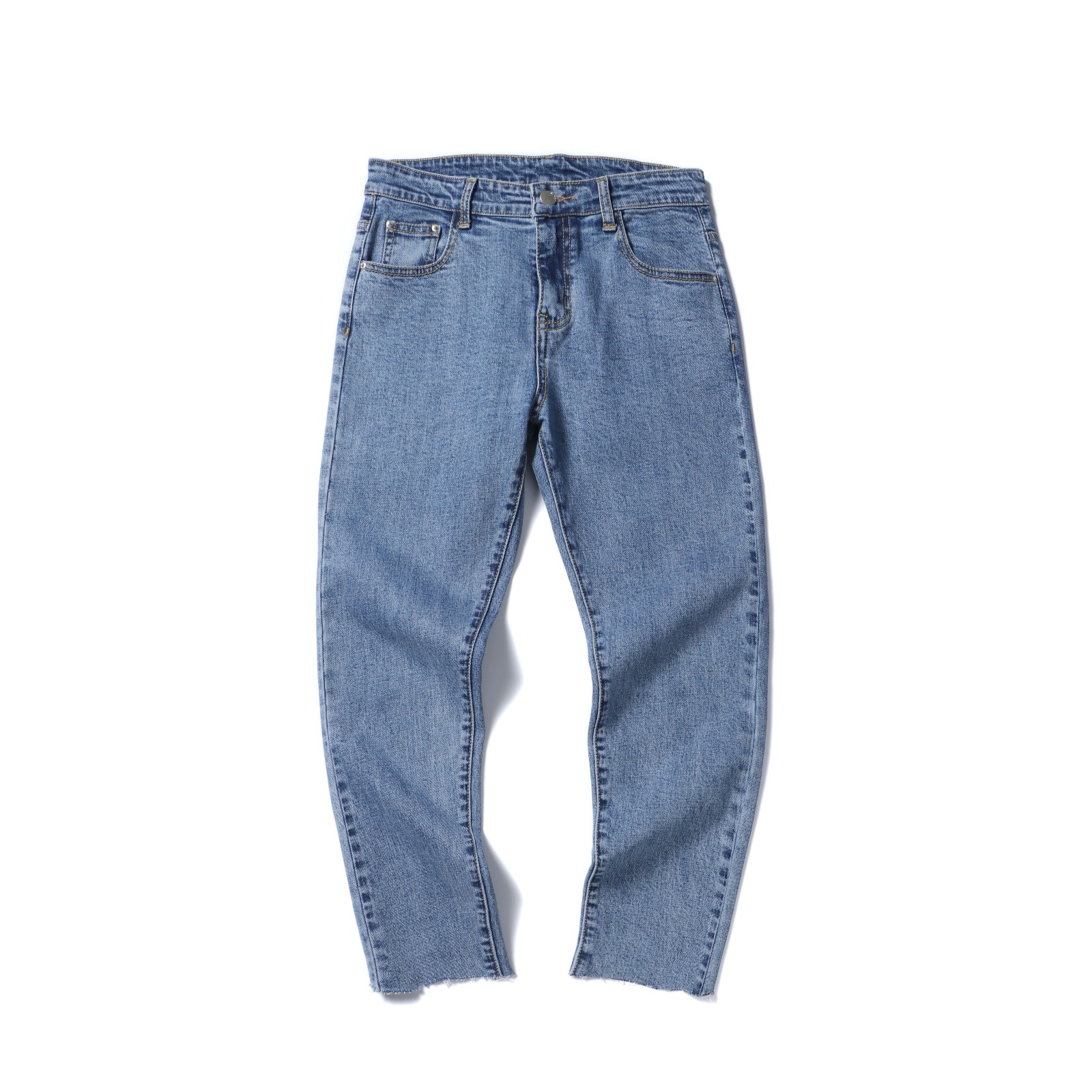 Broeken Heren Grote Maten Spijkerbroek Jeans Blauw