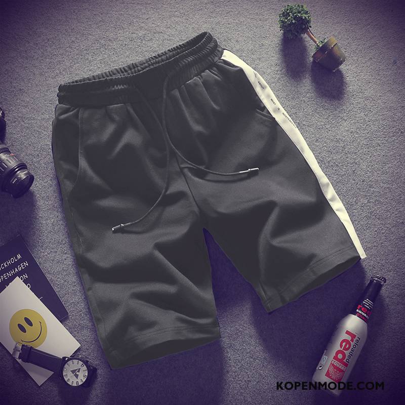 Broeken Heren Korte Broek Grote Maten Mannen Nieuw Zwart