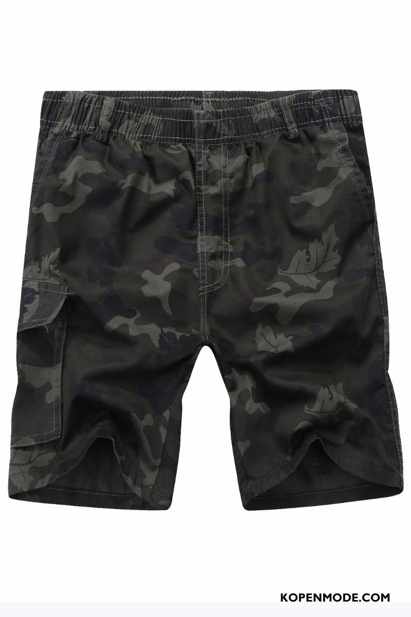 Broeken Heren Korte Broek Sport Mannen Outdoor Zomer Nieuw Legergroene Camouflage