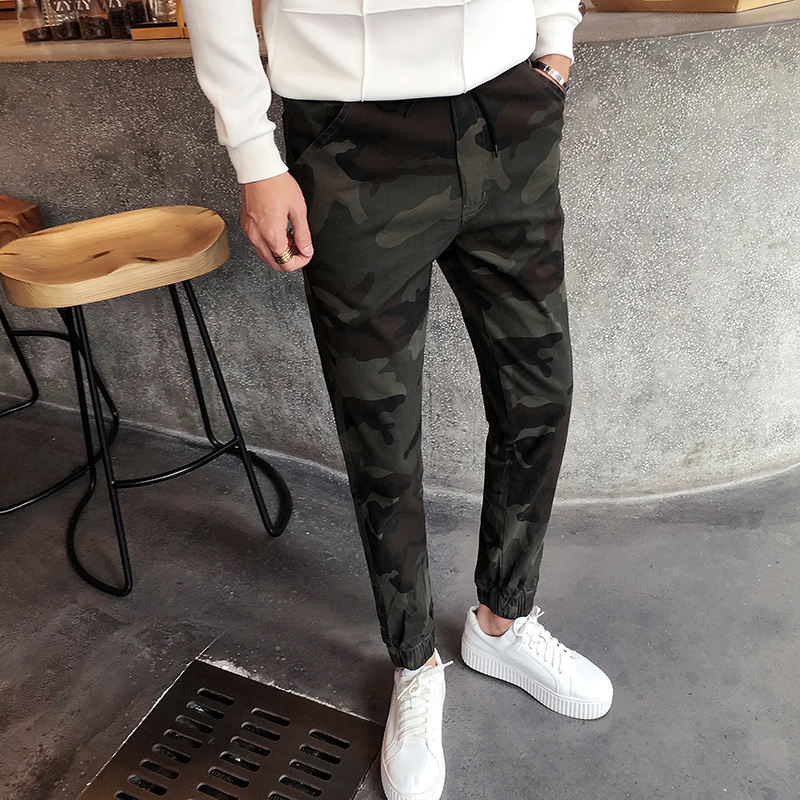 Broeken Heren Mannen 2018 Nieuw Mini Zomer Harlan Camouflage Kaki