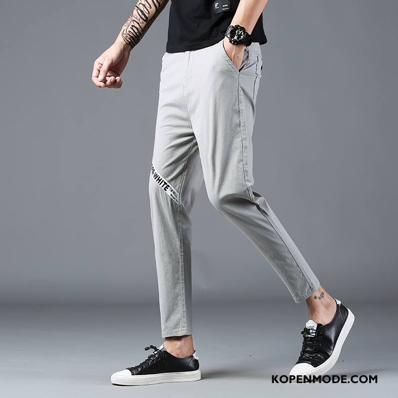 Broeken Heren Mode Zomer Nieuw Casual Casual Broek Joggingbroek Legergroene