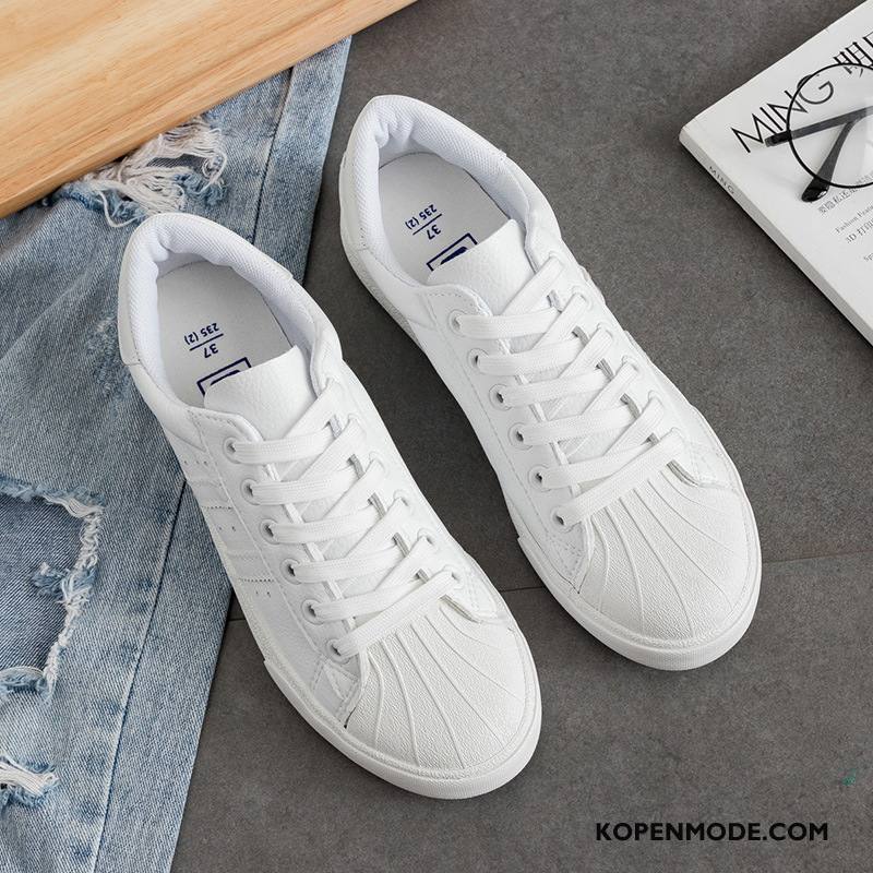 Casual Schoenen Dames Loopschoenen 2018 Sportschoenen Skateboard Schoenen Schelp Vrouwen Wit Zwart