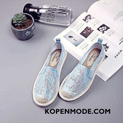 Casual Schoenen Dames Vrouwen Zomer Plat Student Canvas Alle Wedstrijden Wit