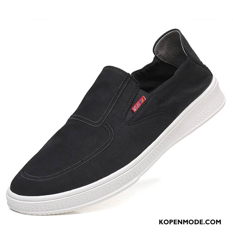 Casual Schoenen Heren Canvas Slip On Laag 2018 Skateboard Schoenen Pumps Rood