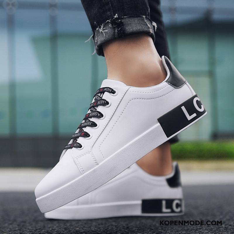 Casual Schoenen Heren Mode Skateboard Schoenen Zomer Herfst Running Trend Wit
