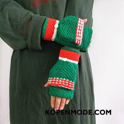 Handschoenen Dames Winter Mannen Student Blijf Warm Mode Vrouwen Bruine