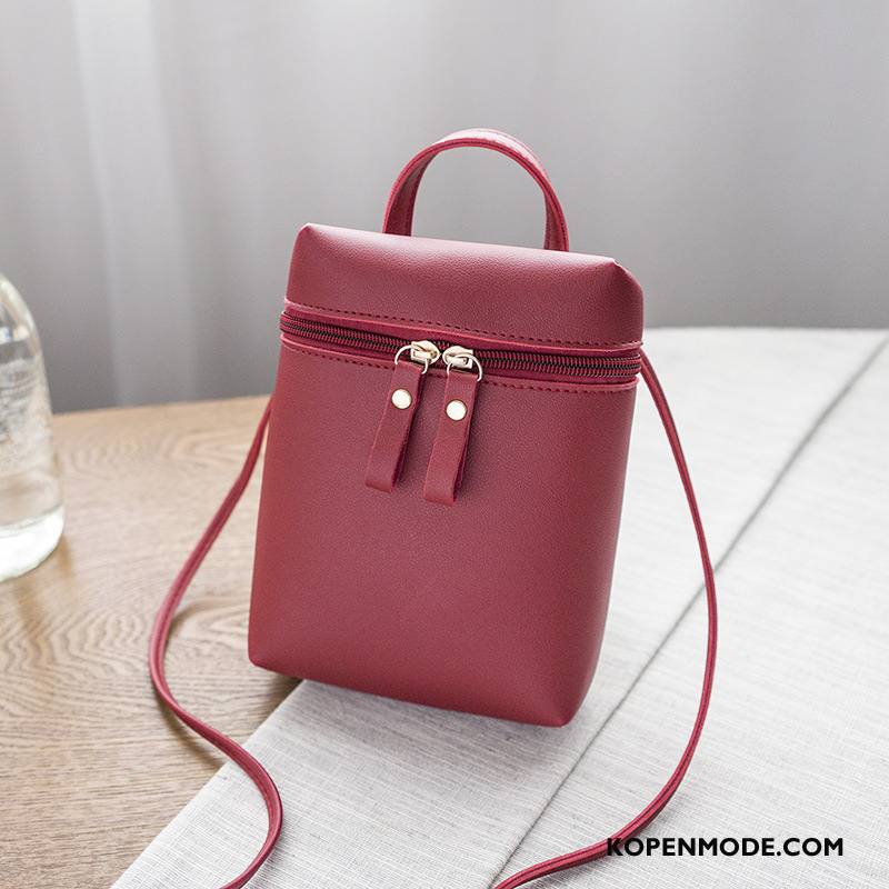 Handtas Dames Nieuw Telefoon 2018 Messenger Tas Casual Trend Zwart