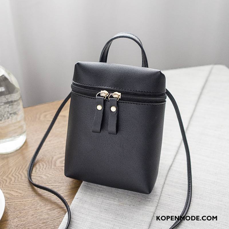 Handtas Dames Nieuw Telefoon 2018 Messenger Tas Casual Trend Zwart