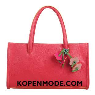 Handtas Dames Trend Bloemen Nieuw Zomer Vrouwen Snoep Kleur Geel