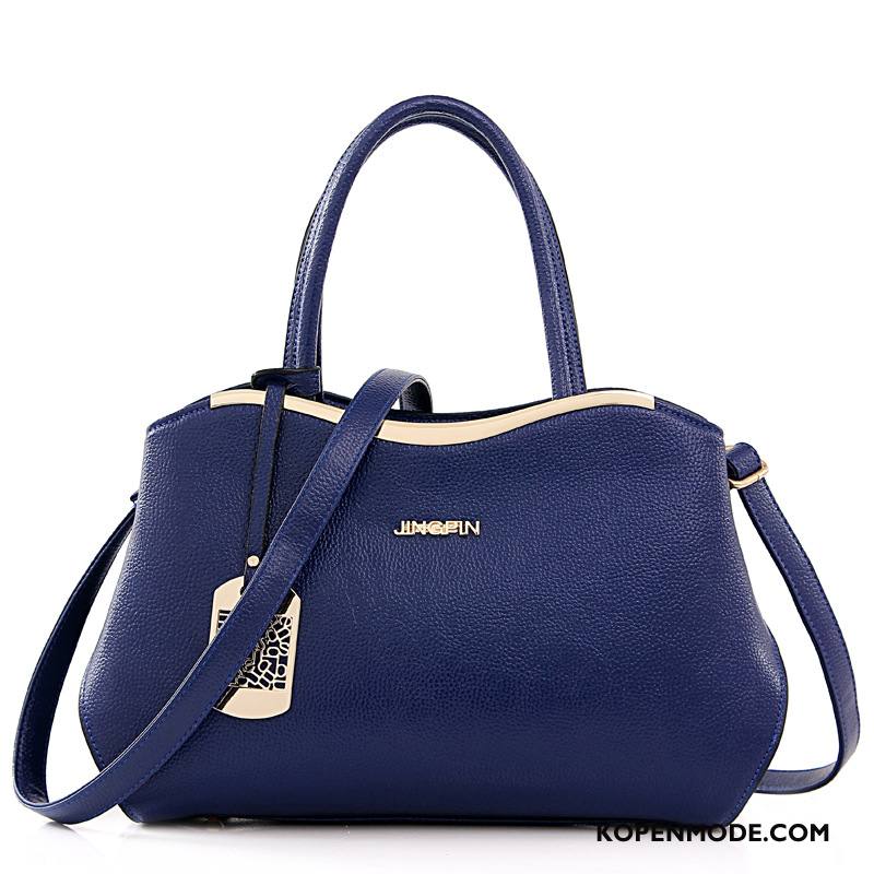 Handtas Dames Trend Eenvoudig Vrouwen Voorjaar Messenger Tas Schoudertas Blauw