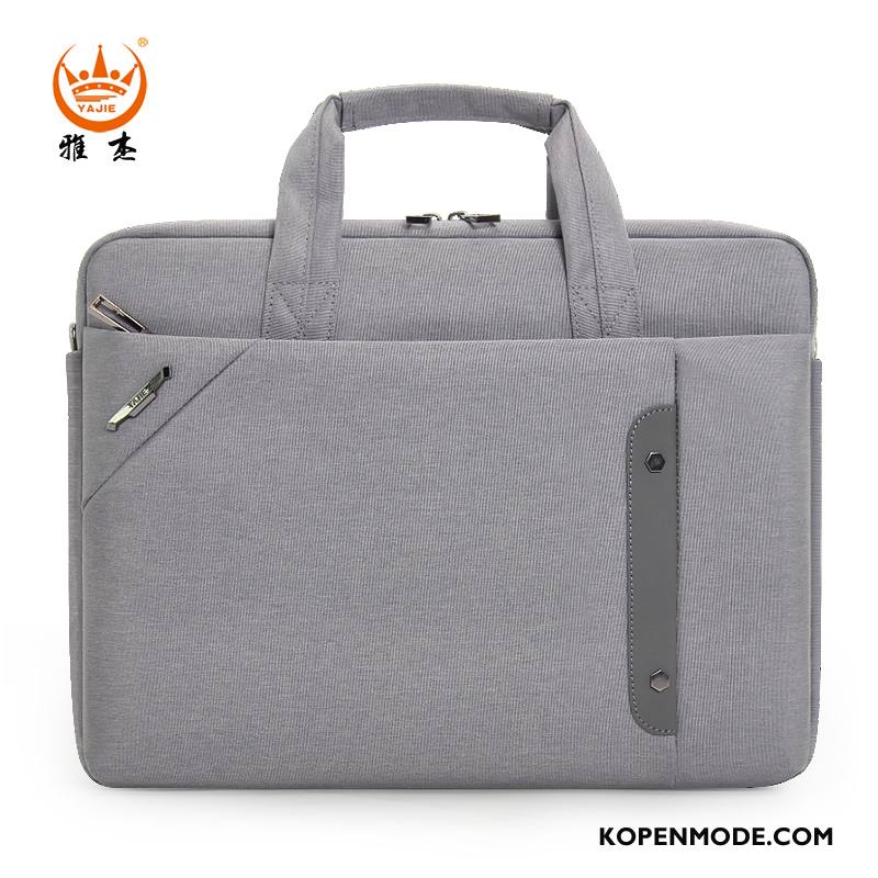 Handtas Heren Schoudertas Mannen Aktetas Business Messenger Tas Casual Blauw