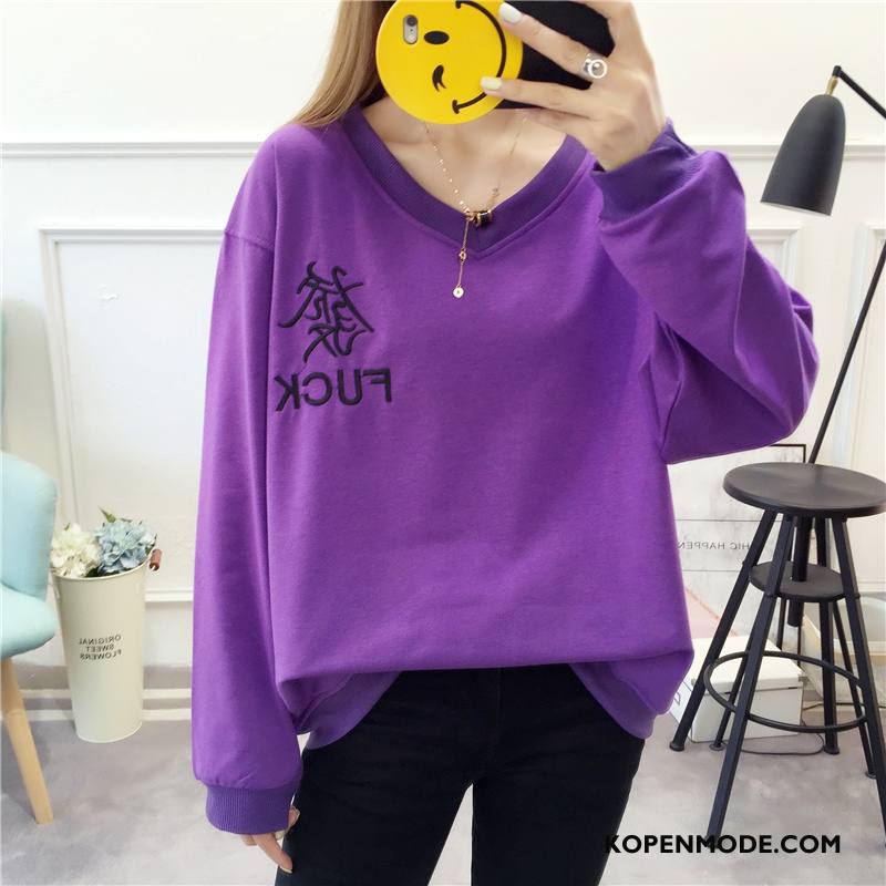 Hoodies Dames Losse Dunne Trend Vrouwen Voorjaar Vet Rood