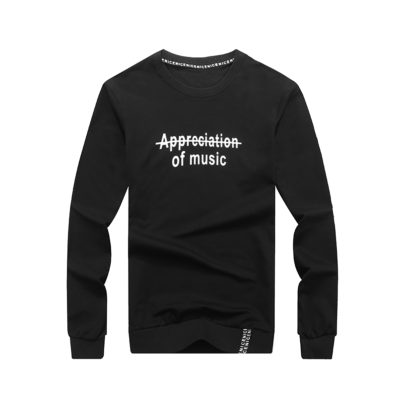 Hoodies Heren Herfst Lange Mouwen Mode Mannen Pullover Nieuw Blauw