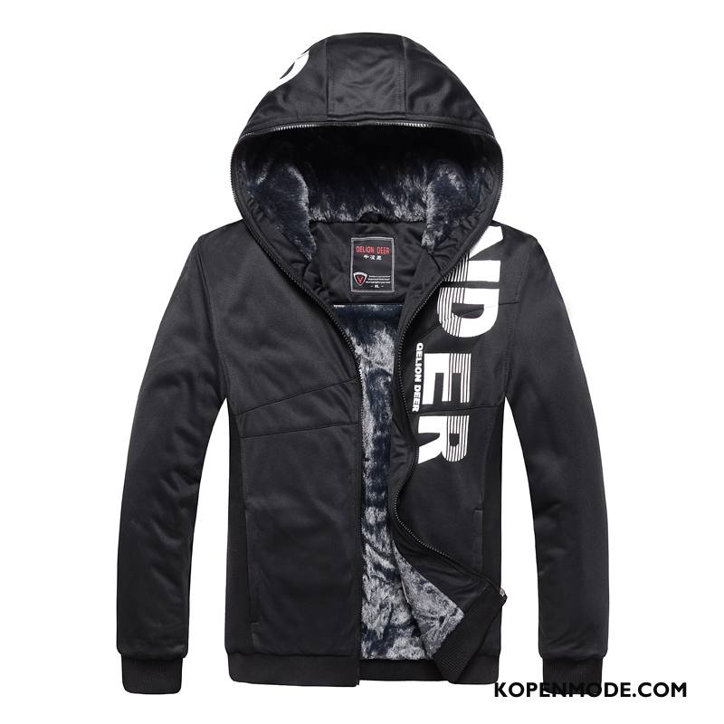 Hoodies Heren Jas Groot Kleur Opruiming Plus Kasjmier Blauw