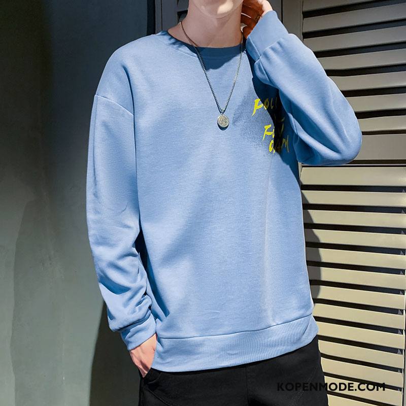 Hoodies Heren Mode Mannen Lange Mouwen Voorjaar Zomer Pullover Groen