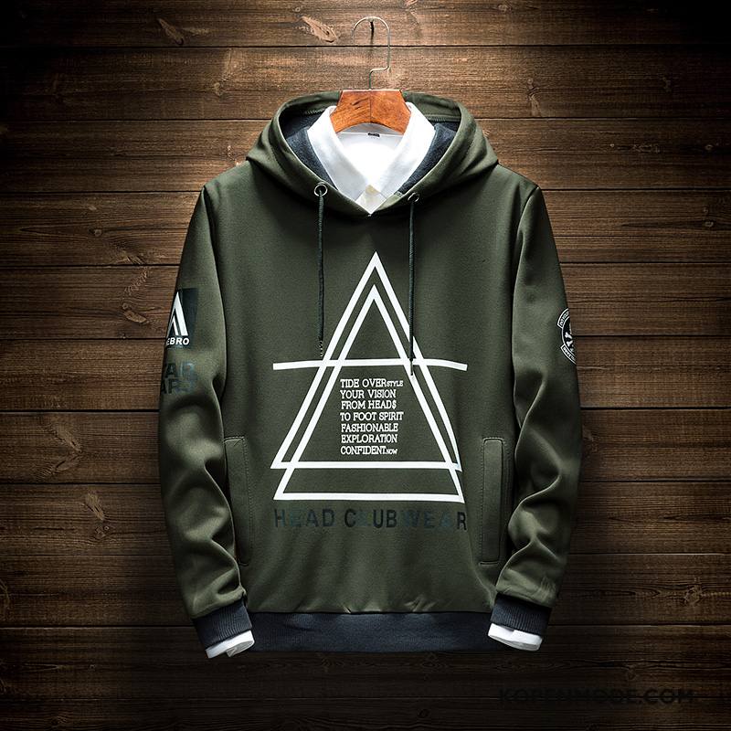 Hoodies Heren Nieuw Mannen 2018 Herfst Zwart