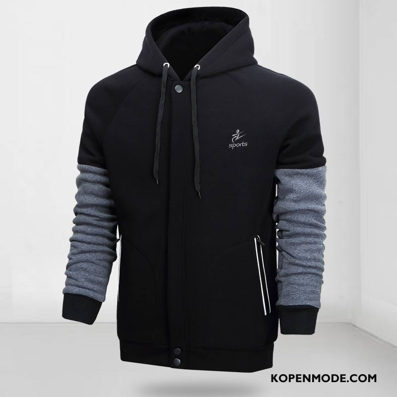 Hoodies Heren Sport Jeugd Mannen Grijs