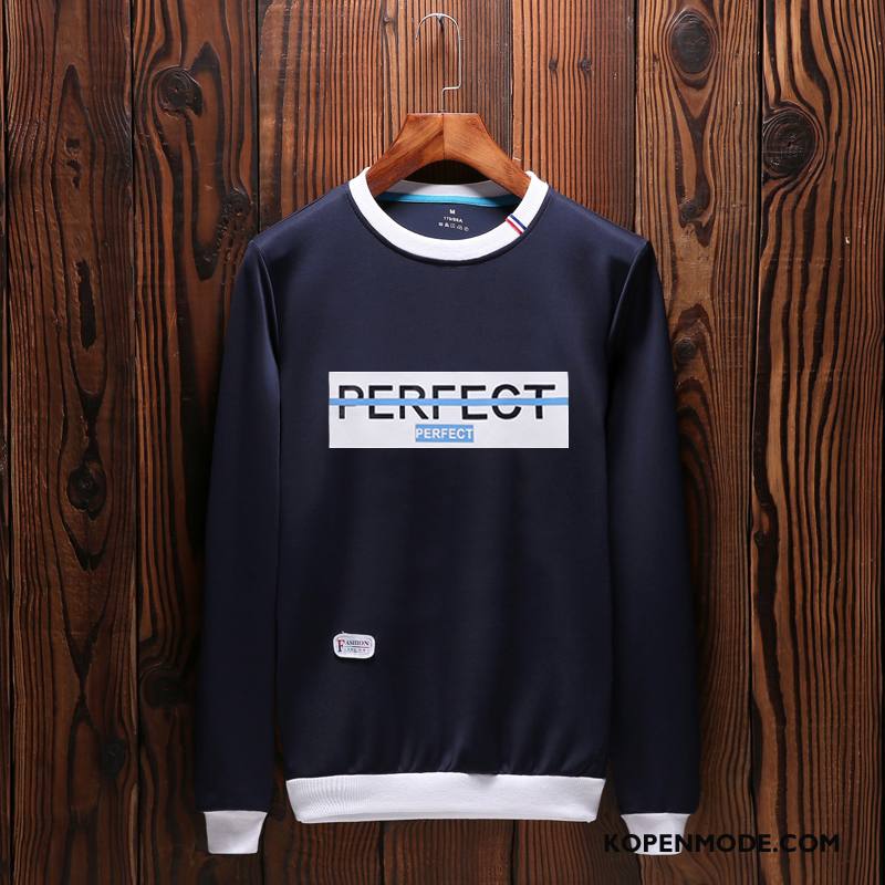 Hoodies Heren Voorjaar 2018 Jasje Mannen Pullover Losse Blauw