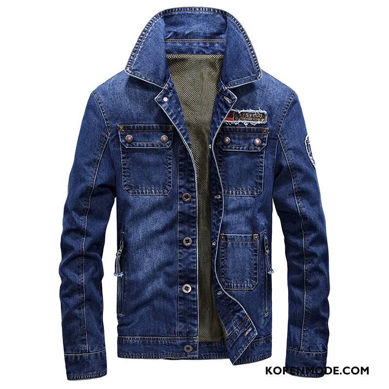 Jassen Heren Denim Donkerblauw