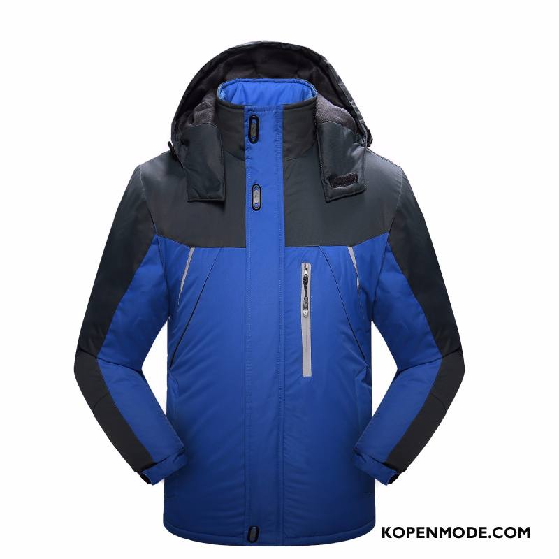 Jassen Heren Sport Wolf Mannen Outdoor Blauw