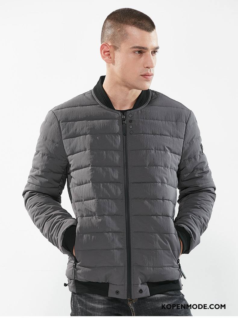 Katoenen Jas Heren Winter 2018 Mannen Jack Nieuw Grijs