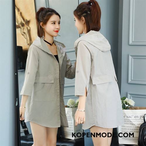 Korte Jas Dames Eenvoudige Elegante Met Één Rij Knoppen Hoodie Zomer Comfortabele Rood