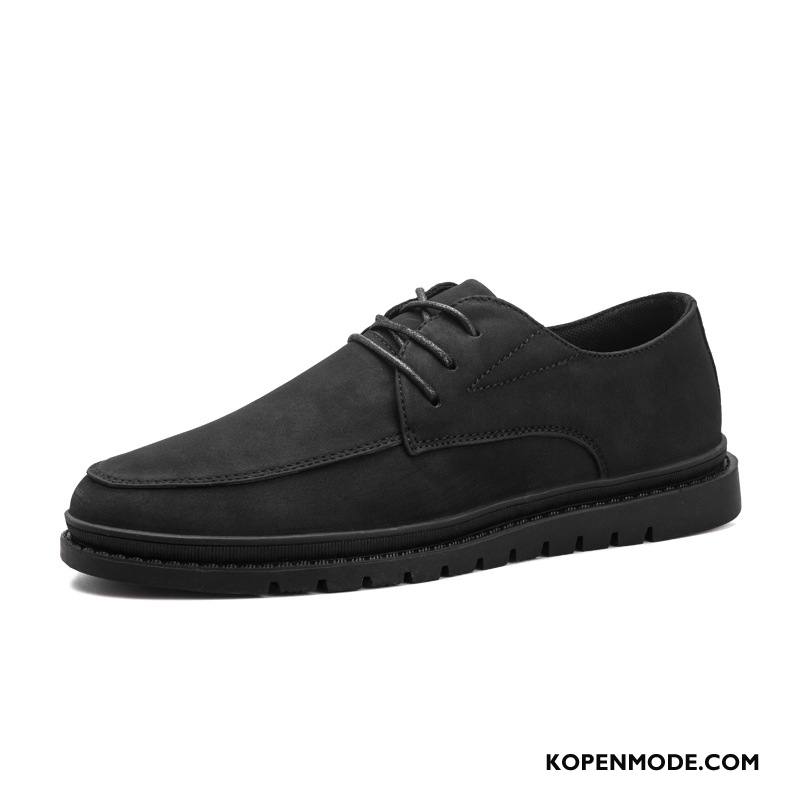 Mocassins Heren Ronde Kop Trend Schoenen Klassieke Comfortabele Mannen Effen Kleur Bruine