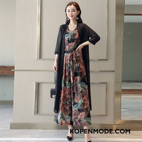 Pakken Dames Elegante Bedrukken Mode 2018 Zomer Trend Rood