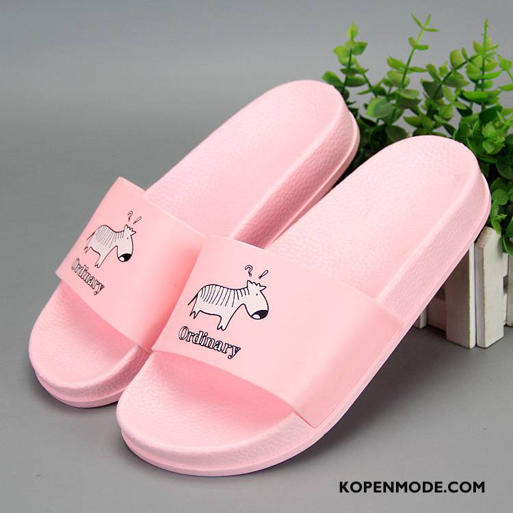 Pantoffels Dames Zomer Slippers Vrouw Antislip Vrouwen Schoenen Rood