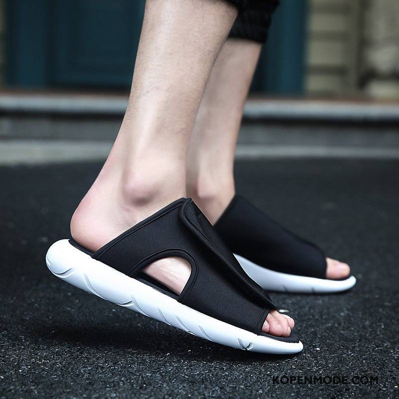 Pantoffels Heren 2018 Trend Antislip Zomer Mannen Student Zandkleur Zwart