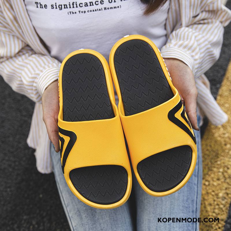 Pantoffels Heren Lovers Antislip Slippers Mannen Binnen Bovenkleding Wit