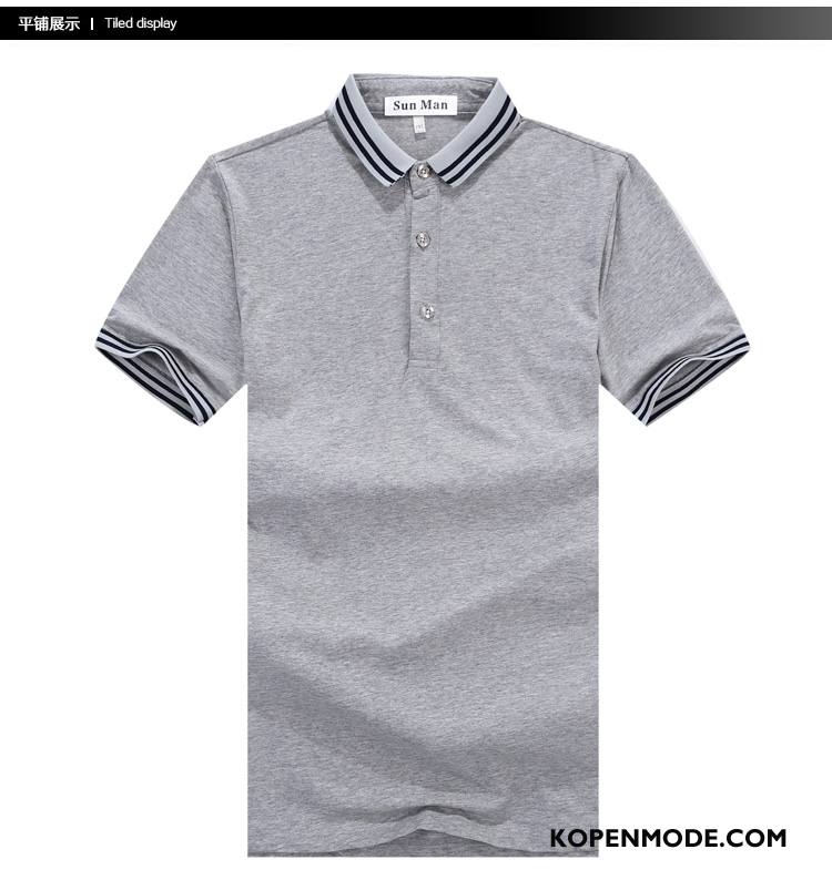 Polo Heren Casual Korte Mouw Nieuw Mannen 2018 Zomer Zwart