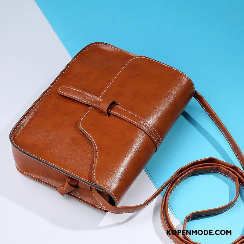 Portemonnee Dames Tas Student Mode Messenger Tas Vrouwen Nieuw Rode Wijn
