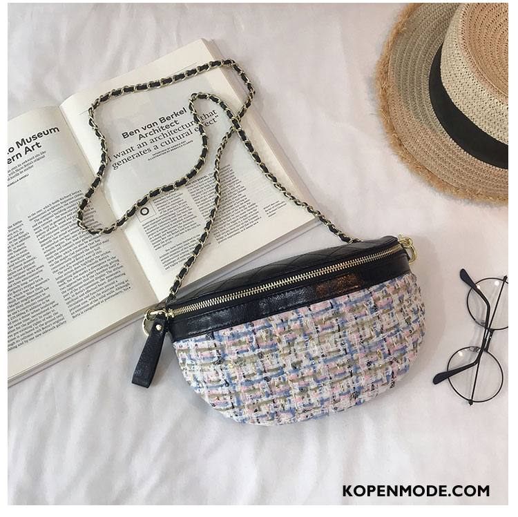 Schoudertas Dames Borst Tas Messenger Tas Nieuw Trend Mini Zomer Zwart