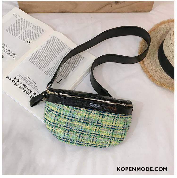 Schoudertas Dames Borst Tas Messenger Tas Nieuw Trend Mini Zomer Zwart