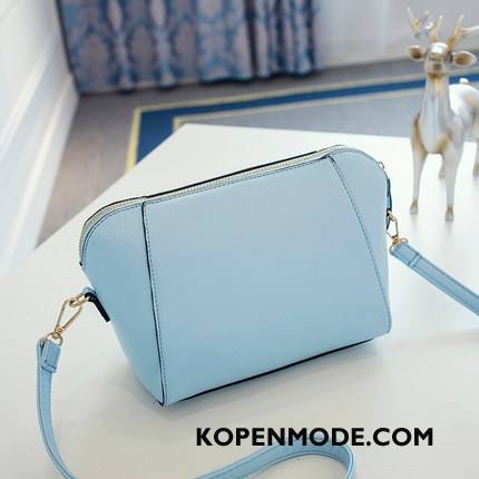 Schoudertas Dames Messenger Tas Alle Wedstrijden Linnen Vrouwen Mode Zomer Blauw