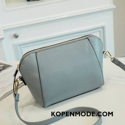 Schoudertas Dames Messenger Tas Alle Wedstrijden Linnen Vrouwen Mode Zomer Blauw