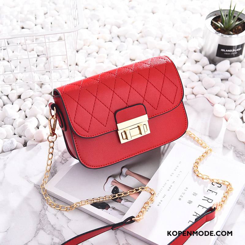 Schoudertas Dames Nieuw Mode Zomer Messenger Tas Vrouwen Trend Rood