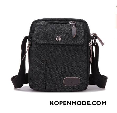 Schoudertas Heren Mannen Vrouwen Messenger Tas Outdoor Mini Casual Kaki