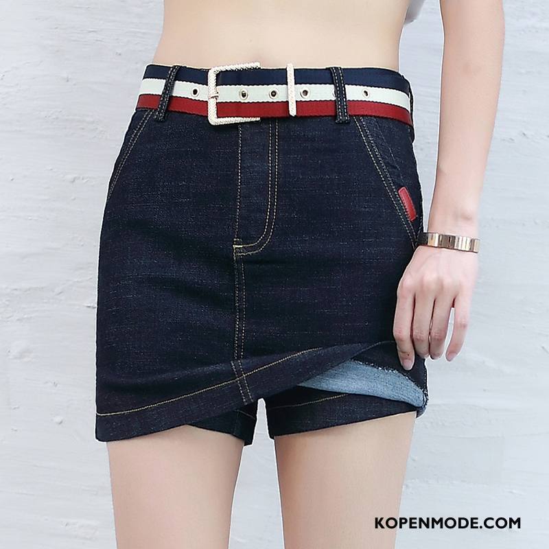 Shorts Dames Korte Broek Nieuw Denim Hoge Taille Vrouwen Zomer Zwart