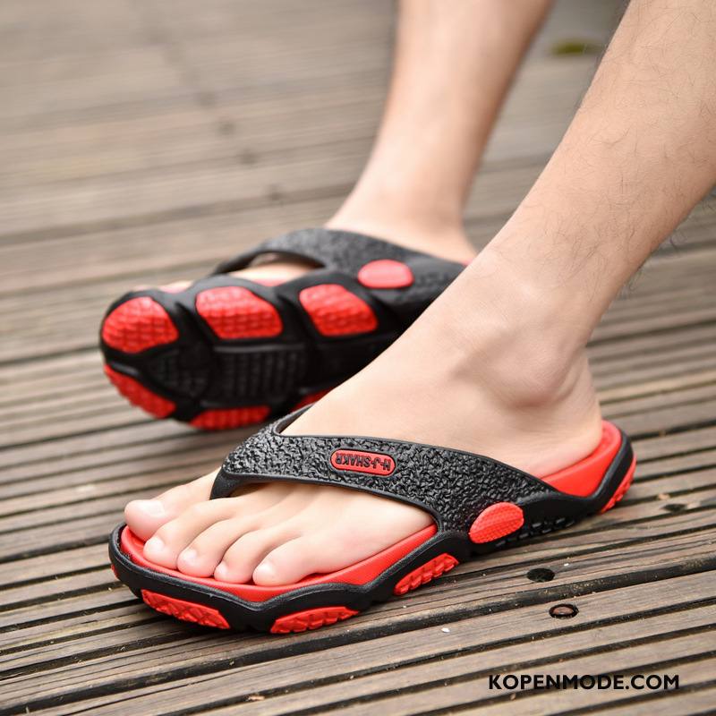 Slippers Heren Badkamer Mode Casual Schoenen Zomer Mannen Zandkleur Zwart Groen